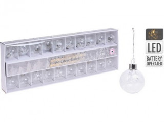 Osvětlení KOULE pr. 5cm, 7m, 20LED skl. č.1